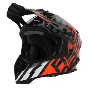 Шлем Acerbis STEEL CARBON 22-06 Black/Orange (S), фото 1