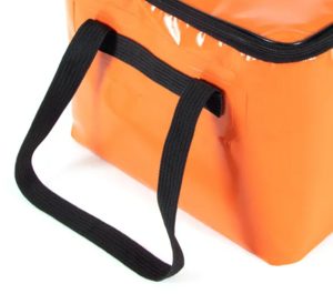 Сумка изотермическая ПВХ СЛЕДОПЫТ Thermal Bag, 35х25х28 см, 25 л, цв. оранжевый/2/, фото 3