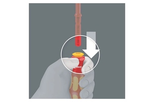 Набор насадок с отвёрткой-битодержателем, 7 пр. Kraftform Kompakt VDE 7 Universal 1 Tool Finder WERA WE-006600, фото 4