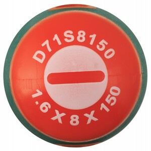 JONNESWAY D71S8150 Отвертка стержневая шлицевая ANTI-SLIP GRIP, SL8.0х150 мм, фото 2