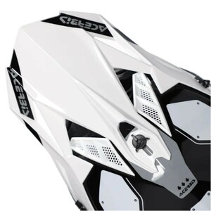 Шлем Acerbis X-TRACK 22-06 Black/White 2 (XS), фото 10
