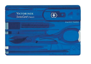 Швейцарская карточка Victorinox SwissCard, синяя, фото 6