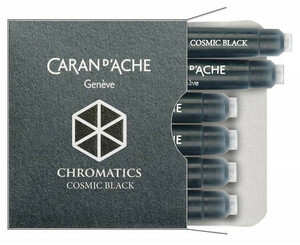Carandache Чернила (картридж), черный, 6 шт в упаковке, фото 1
