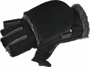 Перчатки-варежки Norfin AURORA BLACK р.XL, фото 3