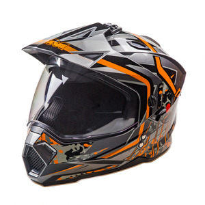 Шлем AiM JK802S Orange/Grey/Black XL
