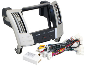 Рамка InCar для UMS LEXUS RX II 2003-2009; TOYOTA Harrier, 9" (тип3 консоль) Original style. Провода в комплекте, фото 2