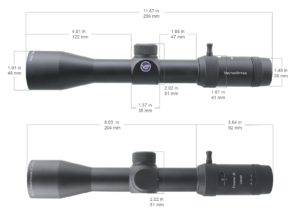 Оптический прицел Vector Optics ster JR. 3-9x40, сетка крест с точкой, 30 мм, широкоугольный, без подсветки (SCOM-35P) под мелкашку, фото 10