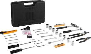 Универсальный набор инструмента для дома и авто в чемодане DEKO TZ51 (51 предмет) 065-0730