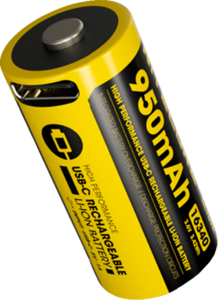 Аккумулятор NITECORE NL169R RCR123/16340 Li-ion 3.7v 950mAH 0595, фото 2