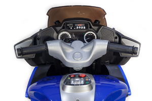 Детский мотоцикл Toyland Moto ХМХ 609 Синий, фото 7