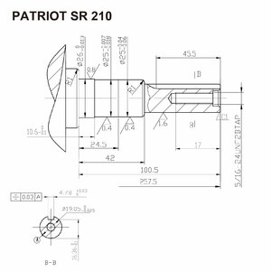 Двигатель бензиновый Patriot SR 210, фото 9