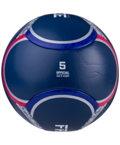 Мяч футбольный Jögel Flagball France №5, синий, фото 4