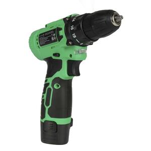 Дрель-шуруповерт аккумуляторная Zitrek Green 12-Li Plus, 12В, 2x2.0Ач 083-1114, фото 4