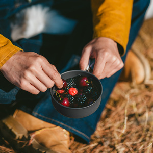 Набор посуды Naturehike 4 в1 NH18T018-G, серый, 6927595785515, фото 5