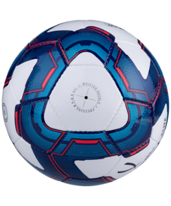 Мяч футбольный Jögel Elite №5, белый/синий/красный, фото 3