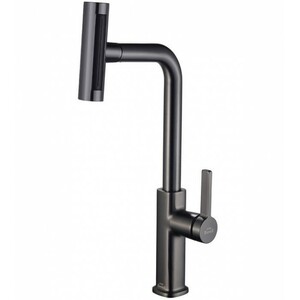 Смеситель для кухни ZORG Steel Hammer (SH 092 PVD GRAFIT) Графит, фото 1