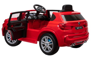 Детский автомобиль Toyland BMW X5M красный, фото 5
