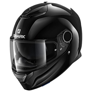 Шлем SHARK SPARTAN 1.2 BLANK Black Glossy XL