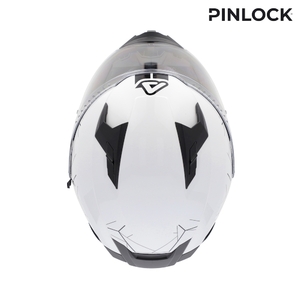 Шлем Acerbis X-WAY White глянцевый XS, фото 6