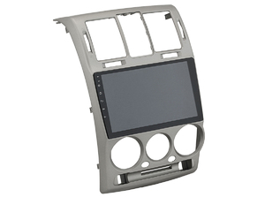 Рамка InCar для UMS HYUNDAI Getz 2002-2011, 9" (консоль) левый руль SILVER, фото 4