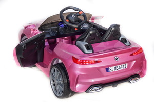 Детский автомобиль Toyland Mercedes Benz sport YBG6412 Розовый, фото 5