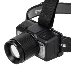 Фонарь налобный сенсорный 800 LM, IP43, USB (N-FN-HL25) NISUS PRO, фото 5