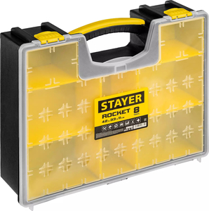Пластиковый органайзер со съемными лотками STAYER ROCKET-8 420 х 334 х 115 мм (16,5") 38033-16, фото 1