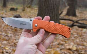 Нож Ganzo G722 оранжевый, фото 11