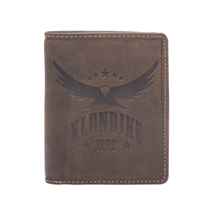 Бумажник Klondike Don, коричневый, 9,5x12 см, фото 1