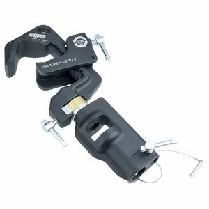 Зажим с головкой KUPO KCP-150 SWIVELING PIPE C CLAMP W/ UNIVERSAL HEAD, фото 1