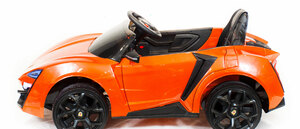 Детский автомобиль Toyland Lykan Hypersport 4х4 QLS 5188 Оранжевый, фото 5