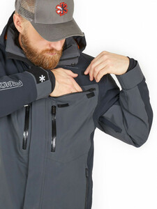 Куртка Norfin REBEL PRO GRAY 06 (серый р.XXXL), фото 5