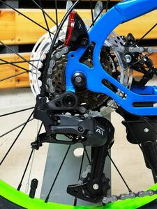 Велосипед подростковый Tech Team Storm 20"х11 синий 2026, фото 9