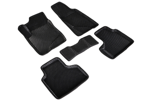 Коврики EVA 3D ромб Seintex для Chevrolet Niva 2002-2020 и Lada Niva Travel 2020-н.в. (черный, 98521)