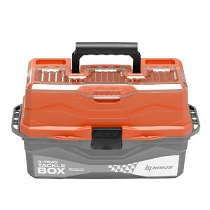 Ящик для снастей Tackle Box трехполочный оранжевый (N-TB-3-O) NISUS, фото 3