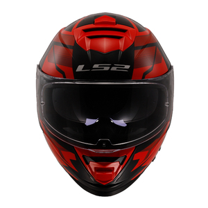 Мотошлем LS2 FF800 STORM II TRACKER (черно-красный, L), фото 4