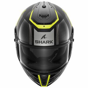 Шлем SHARK SPARTAN RS CARBON SHAWN Black/Yellow/Antracite M, фото 2