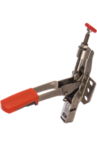 Зажим BESSEY с коленчатым рычагом, 2.5 кН, с выдвигаемым упором на горизонтальном основании 25 STC-IHH15, фото 3
