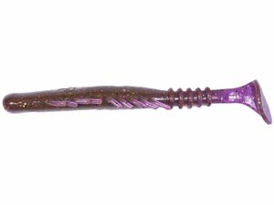 Виброхвосты съедобные LJ Pro Series BUGSY SHAD 3.9in(10.00)/S13 5шт., фото 4