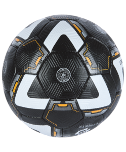 Мяч футбольный Jögel Trinity №5, черный/белый, фото 5
