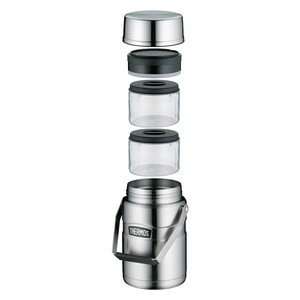 Термос для еды с контейнерами THERMOS SK3030 MS 1.39л (стальной), фото 3