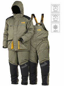 Костюм зимний Norfin ARCTIC 4 + 01( зеленый-черный р.S), фото 1