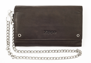 Бумажник Zippo, коричневый, 17x3,5x11 см, фото 1