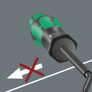 Набор инструментов WERA 338/2  для клеммных колодок, 2 пр., 1.5 мм² и 2.5 - 4.0 мм², для пружинных зажимов в распределительной коробке, фото 7