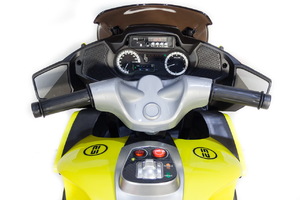 Детский мотоцикл Toyland Moto ХМХ 609 Желтый, фото 9