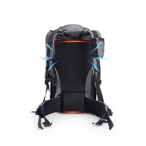 Рюкзак Naturehike Rock Series 60L+5L с рамой Hiking, Climbing, Trekking and Travelling Black, 6927595746370, фото 3