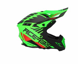 Шлем Acerbis X-TRACK 22-06 Fluo-Green/Black XL, фото 3
