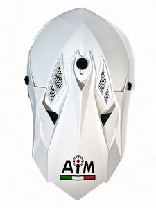 Шлем AiM RH855(Fiber Glass) White Glossy (XXL), фото 6