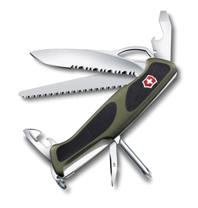 Нож Victorinox RangerGrip 178, 130 мм, 12 функций, зеленый