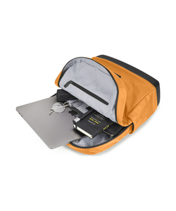 Рюкзак Moleskine The Backpack Ripstop, оранжевый/желтый, 41x13x32 см, фото 4